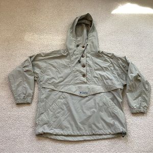 Columbia Tan Hooded Jacket